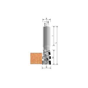 HIGH PERFORMANCE MULTI-CUTTING ROUTER BIT