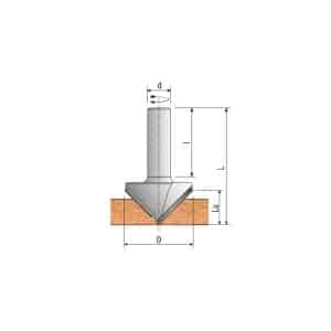 ROUTER BIT FOR FOLDING